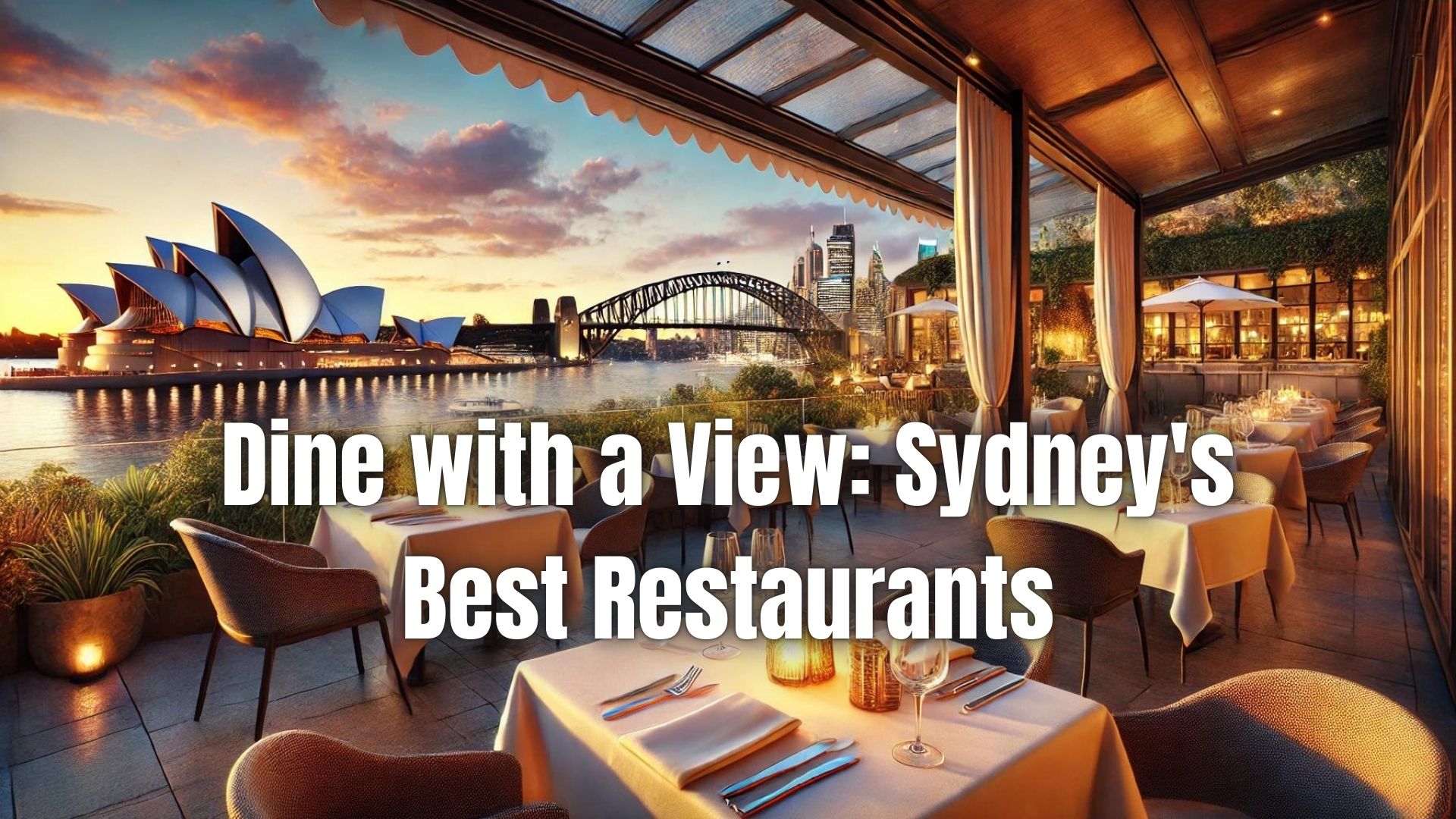 Discover Sydney's most enchanting restaurants with a view. Indulge in fine dining while taking in breathtaking cityscapes and harbor vistas.